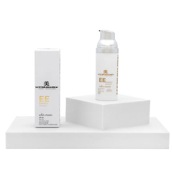 EE Crema Facial Color Medio de Utsukusy